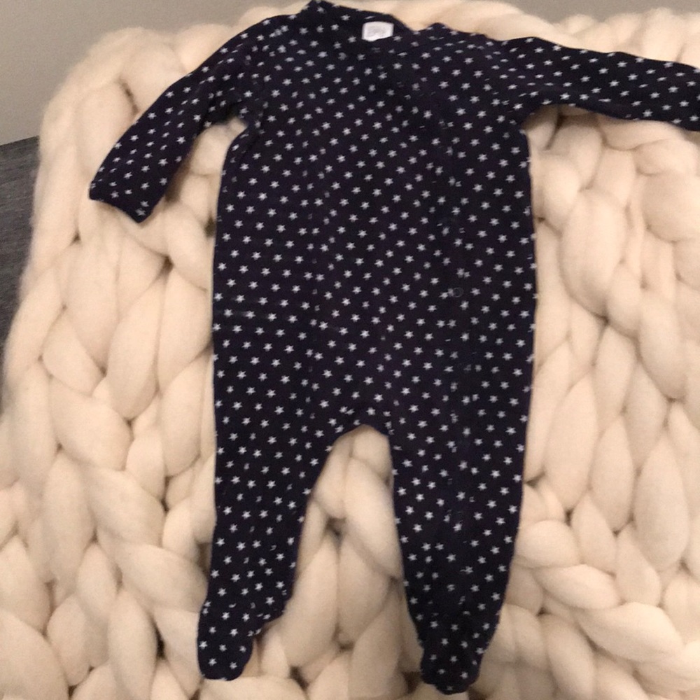 Nordstrom Babe Footed One Piece